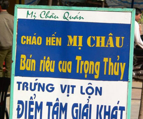 Làm biển quảng cáo